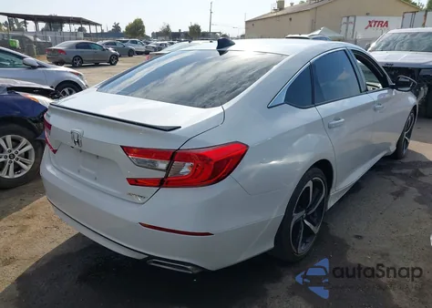 2021 Honda Accord Sport from USA, damaged, VIN 1HGCV1F32MA016160